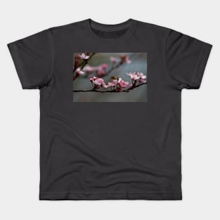 Bee, blossom and promise of spring Kids T-Shirt